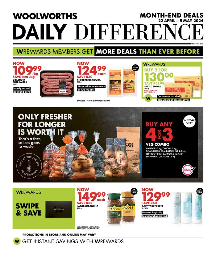 Woolworths catalogue in Milnerton | Catalog Woolworths | 2024/04/23 - 2024/05/05