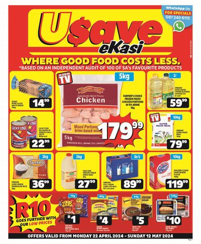 Usave catalogue in Bellville | Usave weekly specials | 2024/04/23 - 2024/05/12