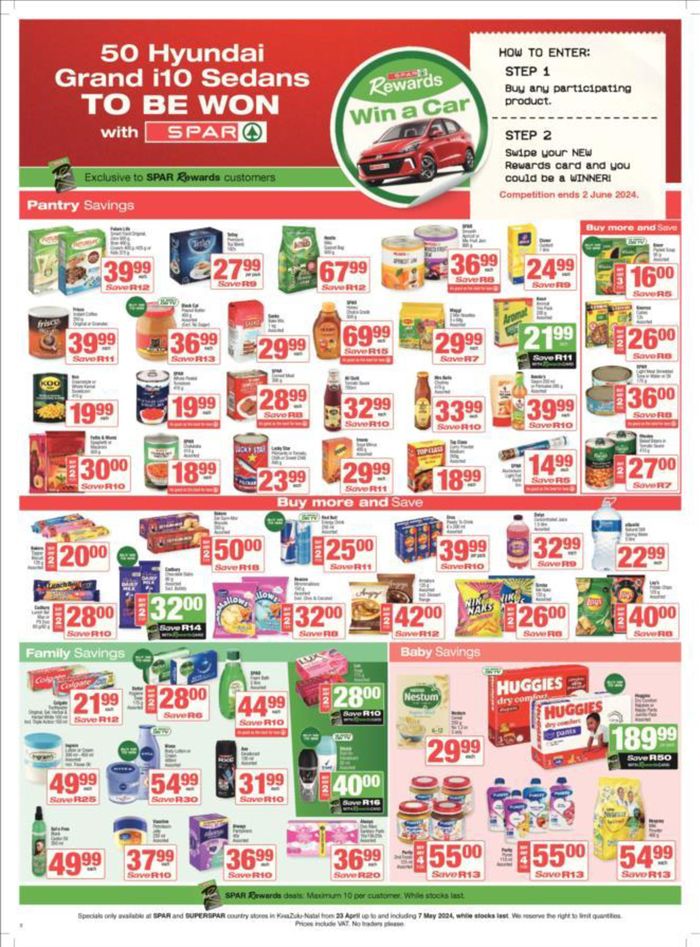 Spar catalogue in Stanger | Store Specials 23 April - 07 May | 2024/04/23 - 2024/05/07