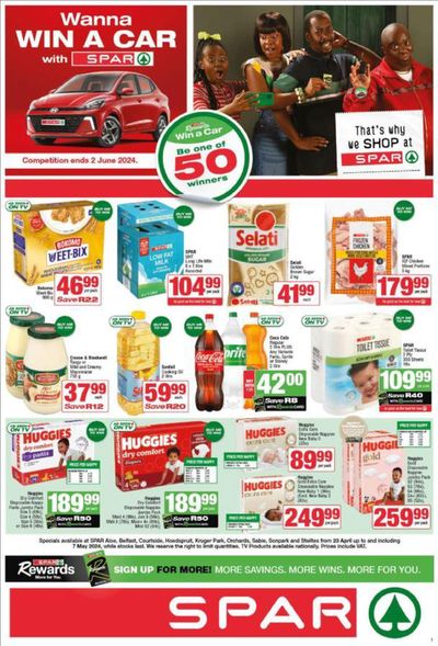Spar catalogue in Nelspruit | Store Specials 23 April - 07 May | 2024/04/23 - 2024/05/07
