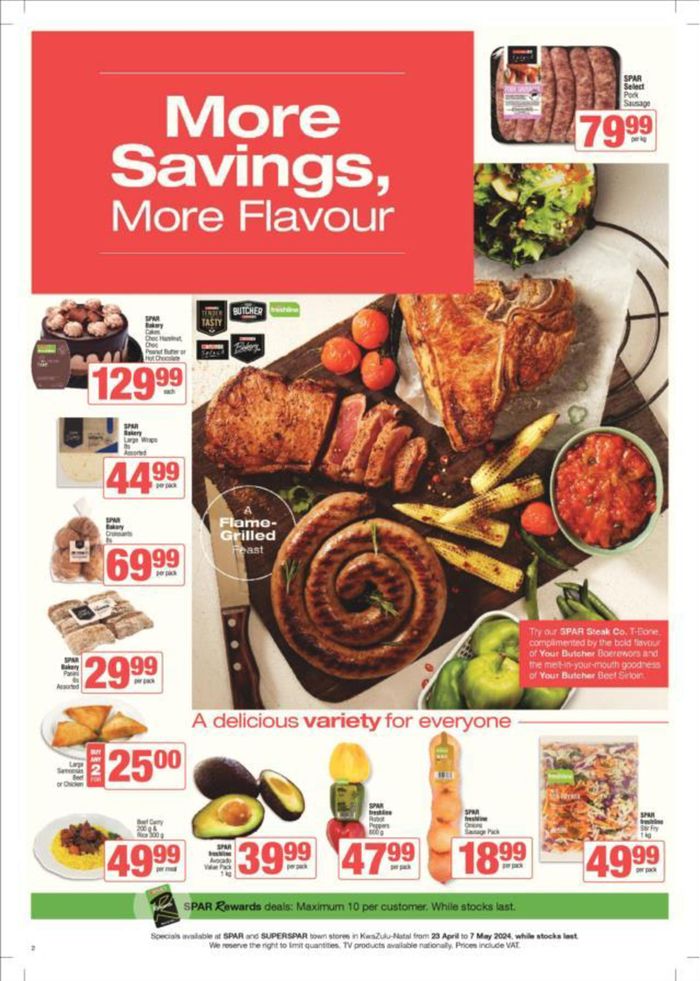 Spar catalogue in Pinetown | Store Specials 23 April - 07 May | 2024/04/23 - 2024/05/07