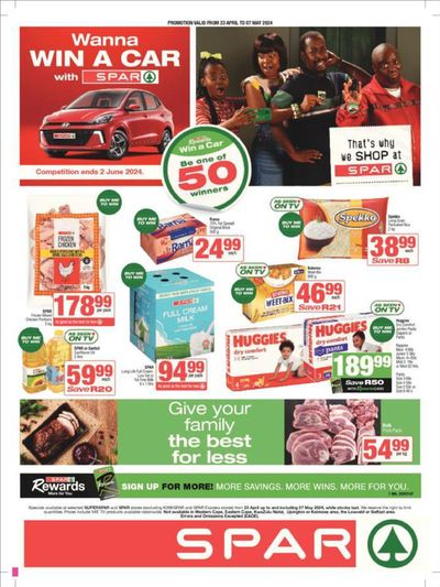 Groceries offers in Mmabatho | Store Specials 23 April - 07 May in Spar | 2024/04/23 - 2024/05/07