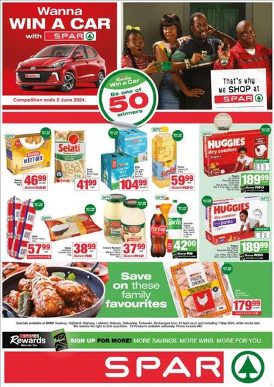 Groceries offers in Carolina | Store Specials 23 April - 07 May in Spar | 2024/04/23 - 2024/05/07
