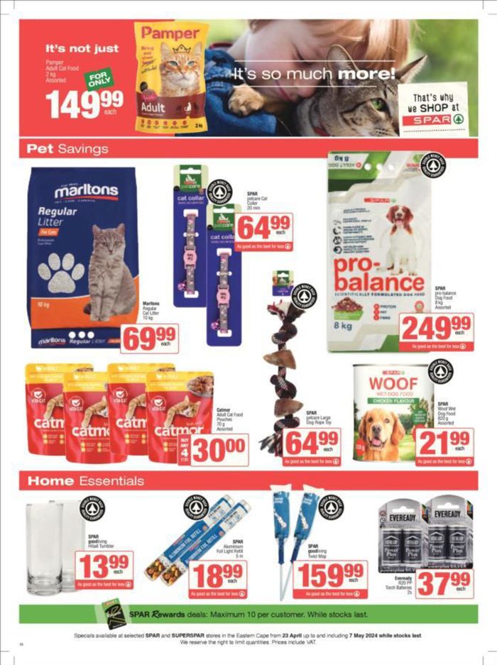 SuperSpar catalogue in Jeffreys Bay | Store Specials 23 April - 07 May | 2024/04/23 - 2024/05/07