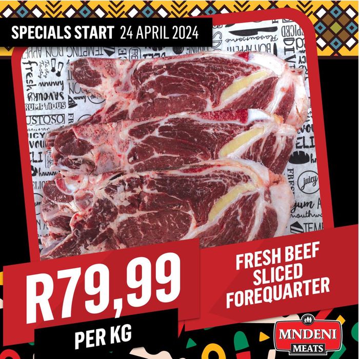 Bluff Meat Supply catalogue in Pietermaritzburg | Bluff Meat Supply Mndeni Meats | 2024/04/24 - 2024/04/28