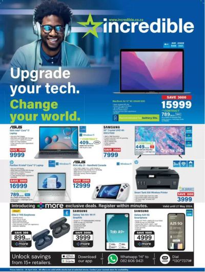 Incredible Connection catalogue in Pretoria | sale | 2024/04/23 - 2024/04/30