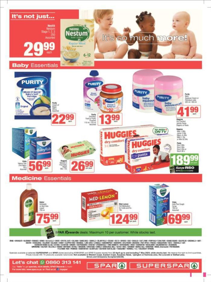 SuperSpar catalogue in Polokwane | Store Specials | 2024/04/24 - 2024/05/07
