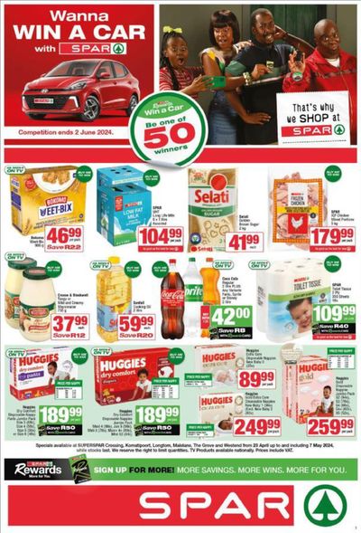SuperSpar catalogue in White River | Store Specials | 2024/04/24 - 2024/05/07