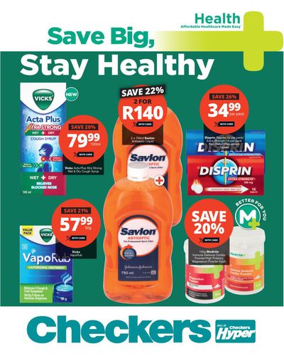 Checkers catalogue in Beaufort West | Checkers Medirite Specials 24 April - 12 May | 2024/04/24 - 2024/05/12