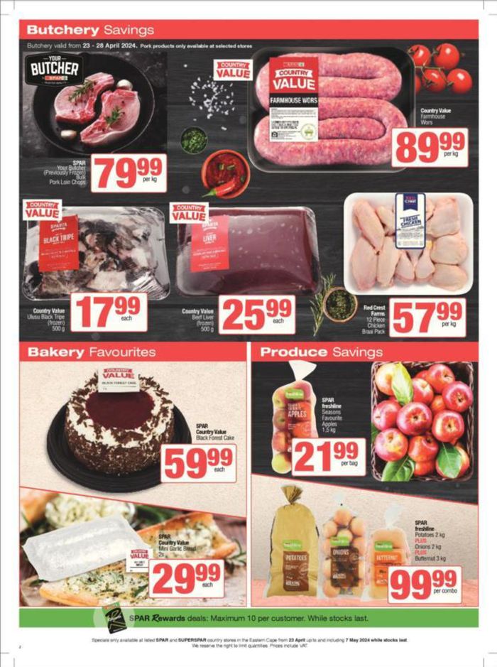 SuperSpar catalogue in Ibhayi | Store Specials | 2024/04/25 - 2024/05/07