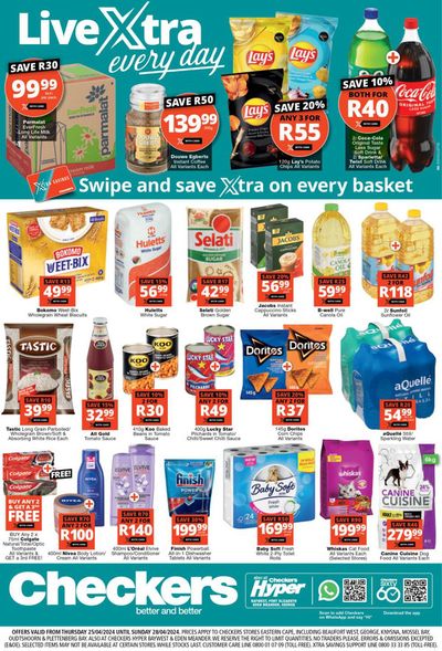 Checkers Hyper catalogue in George | Checkers Xtra Savings 25 April - 28 April | 2024/04/25 - 2024/04/28