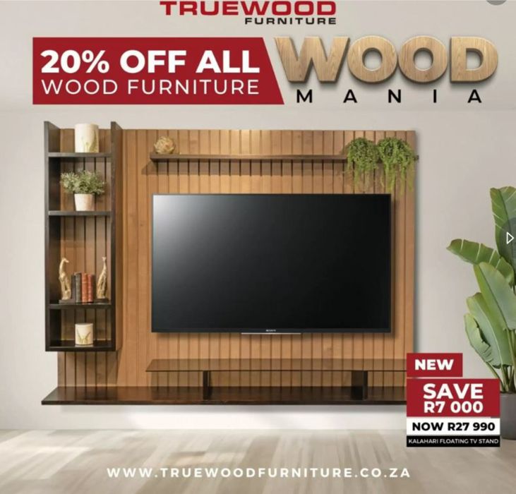 True Wood Furniture catalogue in Centurion | sale | 2024/04/25 - 2024/04/26