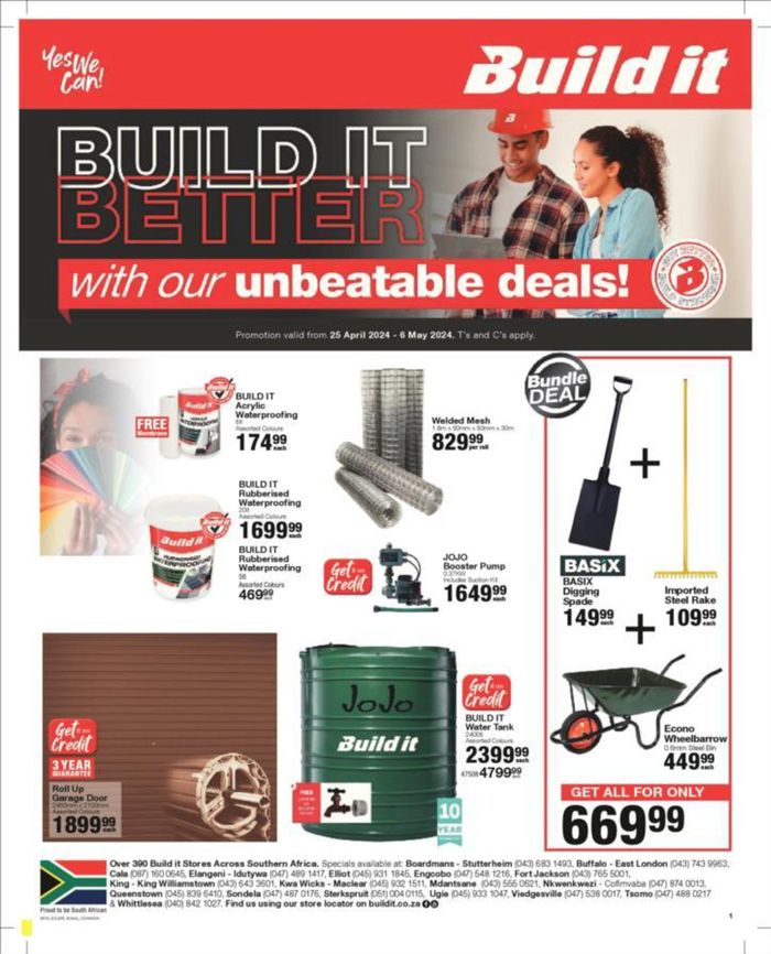 Build It catalogue in Ngcobo | Build It Specials | 2024/04/26 - 2024/05/06