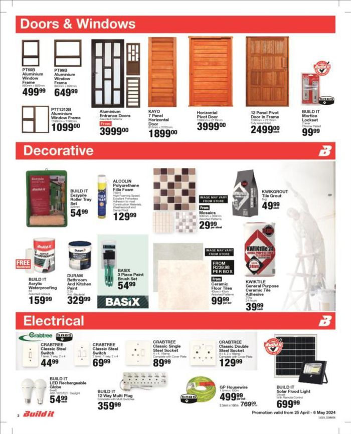 Build It catalogue in White River | Build It Specials | 2024/04/26 - 2024/05/06