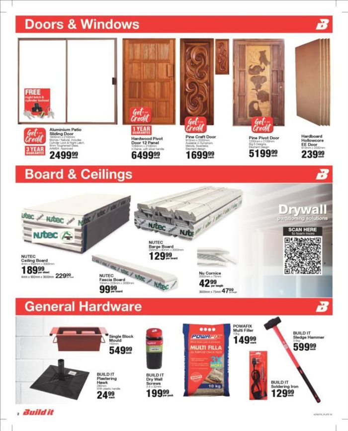 Build It catalogue in Pinetown | Build It Specials | 2024/04/26 - 2024/05/06