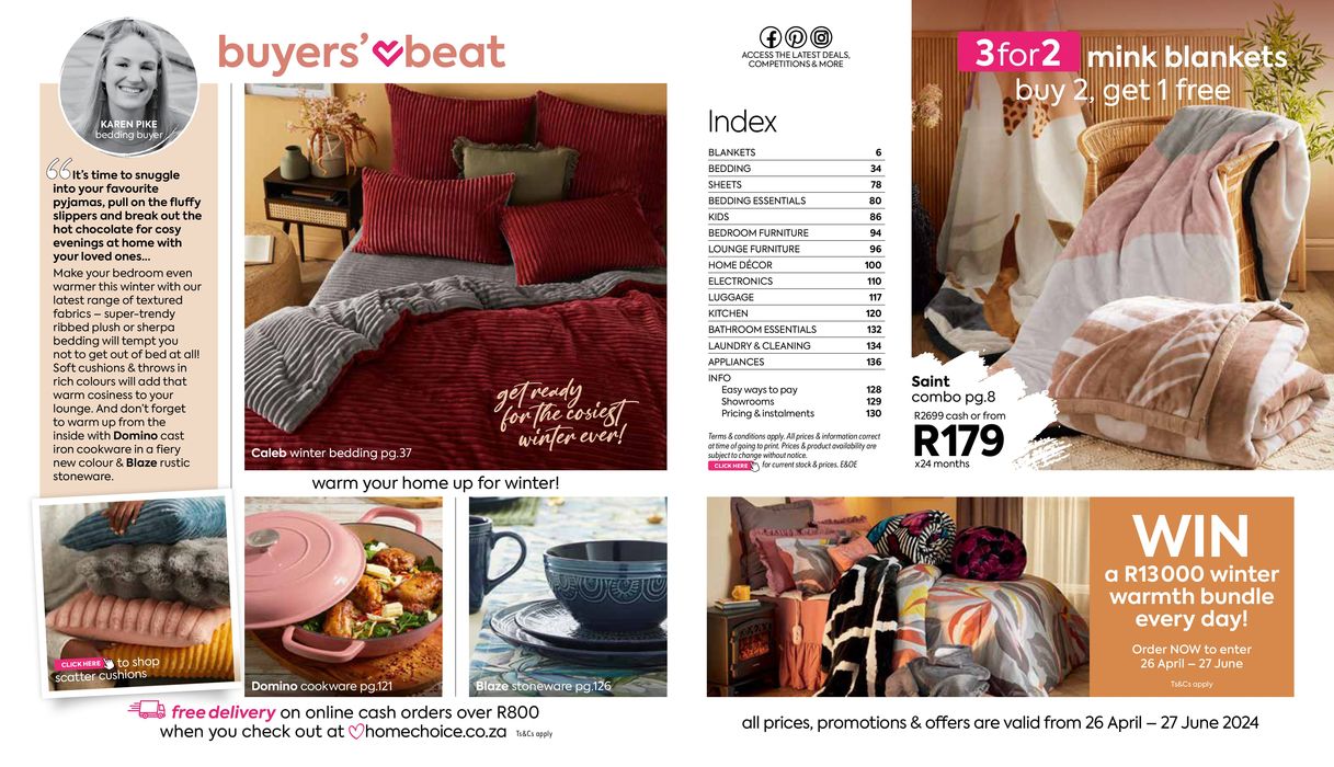 HomeChoice catalogue in Pretoria | sale | 2024/04/26 - 2024/06/27