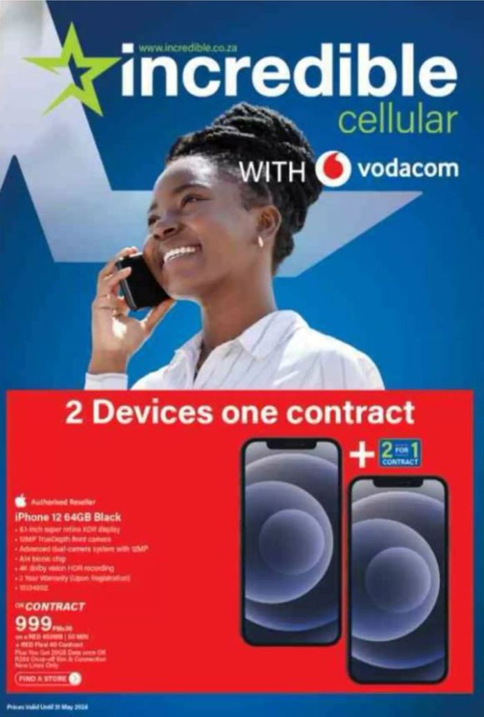 Incredible Connection catalogue in Port Elizabeth | sale | 2024/04/26 - 2024/05/31