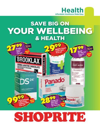 Beauty & Pharmacy offers in Taung | sale in MediRite | 2024/04/24 - 2024/05/12