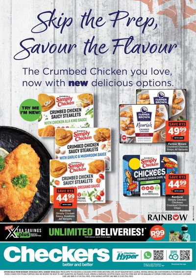 Checkers catalogue in Simon's Town | Checkers Simply Chicken Promotion 29 April - 9 June | 2024/04/29 - 2024/06/09