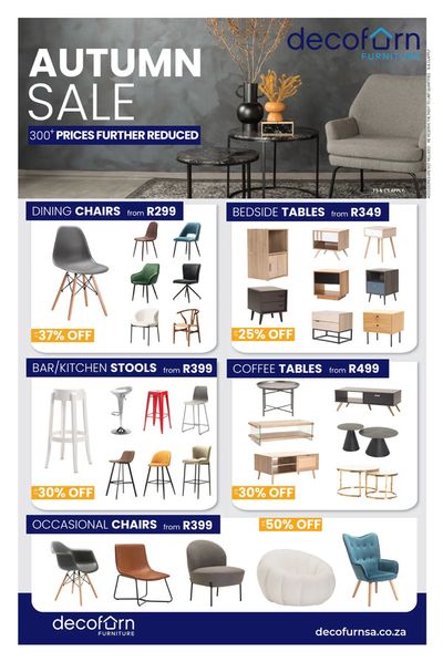 Home & Furniture offers in Ibhayi | Decofurn weekly specials in Decofurn | 2024/04/29 - 2024/05/12