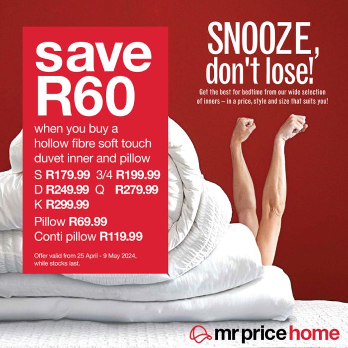 MRP Home catalogue in Krugersdorp | sale | 2024/04/29 - 2024/05/05