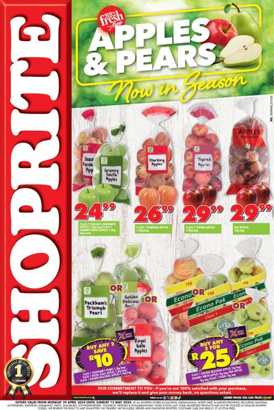 Shoprite catalogue in Sebokeng | Shoprite weekly specials | 2024/04/30 - 2024/05/12