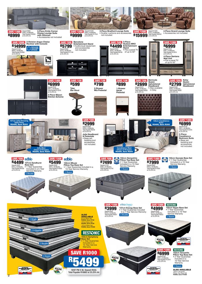 OK Furniture catalogue in King William's Town | Latest deals OK Furniture 02 - 12 May 2024 | 2024/05/02 - 2024/05/12