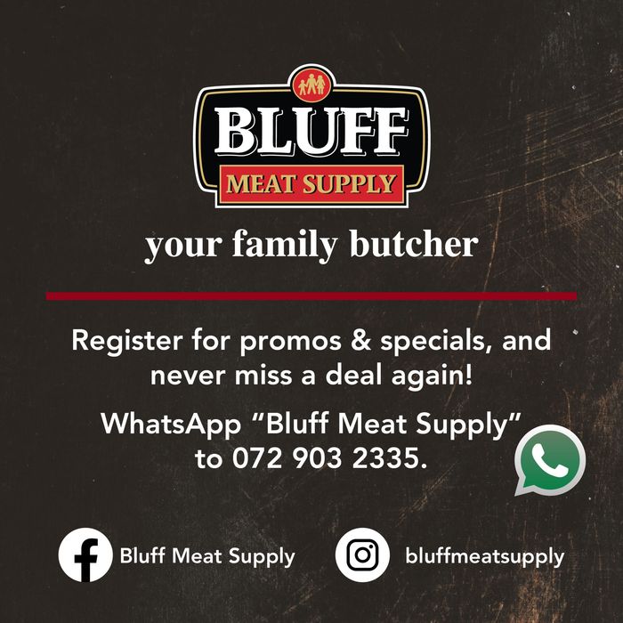 Bluff Meat Supply catalogue in Pinetown | Bluff Meat Supply | 2024/04/30 - 2024/05/05