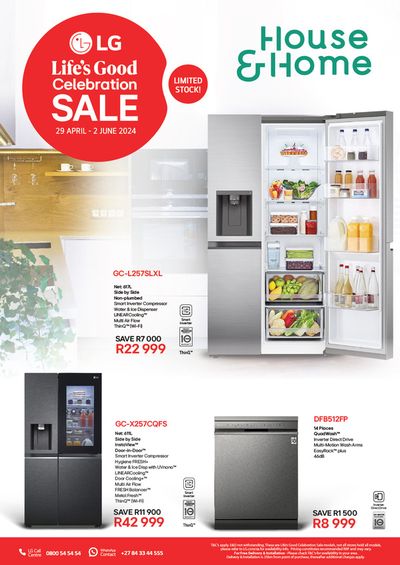 House & Home catalogue in Potchefstroom | Promotions House & Home | 2024/04/30 - 2024/06/02