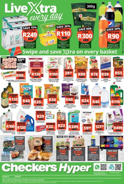 Checkers Hyper catalogue in Port Elizabeth | Checkers Hyper Baywest Xtra Savings 1 May - 30 May  | 2024/05/02 - 2024/05/30