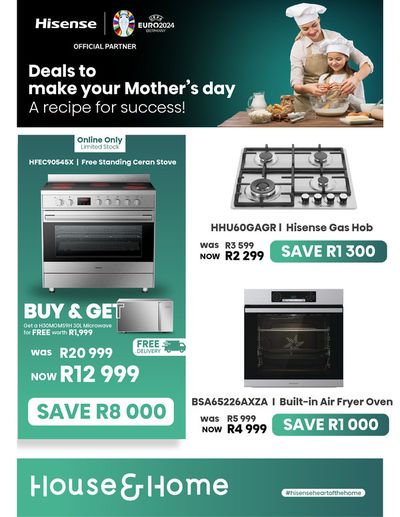 House & Home catalogue in Rustenburg | Promotions House & Home | 2024/05/02 - 2024/05/15
