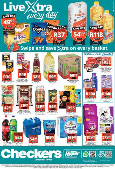 Checkers Hyper catalogue in Port Elizabeth | Checkers Xtra Savings 2 May - 5 May | 2024/05/02 - 2024/05/05
