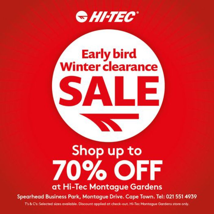 Hi-Tec catalogue in Cape Town | sale | 2024/05/02 - 2024/05/19