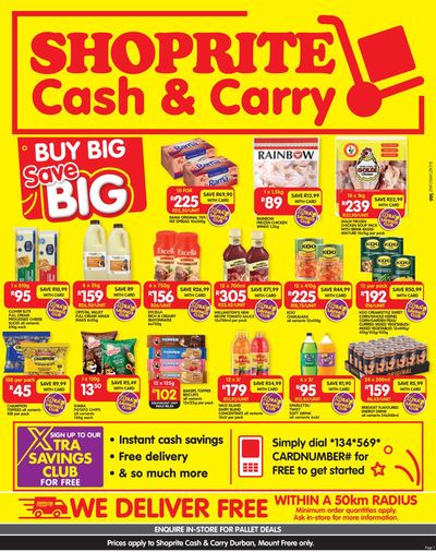 Shoprite catalogue in Mount Frere | Shoprite weekly specials | 2024/05/07 - 2024/05/19