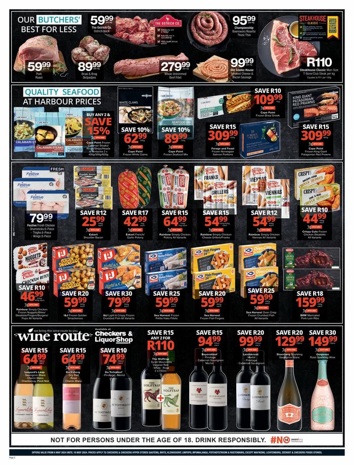 Checkers Hyper catalogue in Vereeniging | Checkers May Mid-Month Promotion until 19 May | 2024/05/07 - 2024/05/19