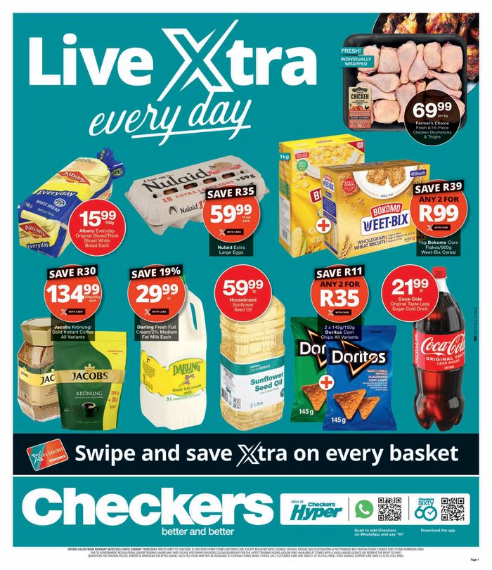 Checkers Hyper catalogue in Simon's Town | Checkers May Mid-Month Promotion WC until 19 May | 2024/05/07 - 2024/05/19