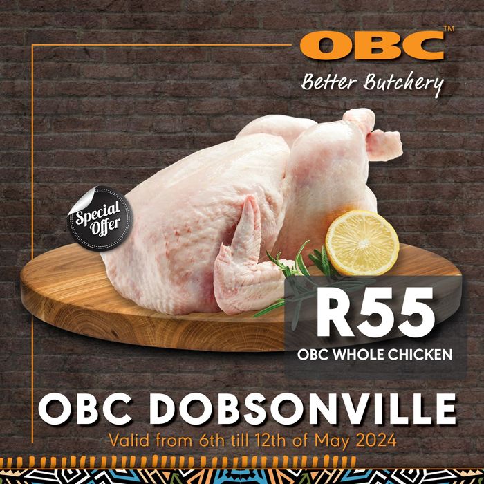 OBC Meat & Chicken catalogue in Rustenburg | OBC Meat & Chicken weekly specials | 2024/05/07 - 2024/05/12