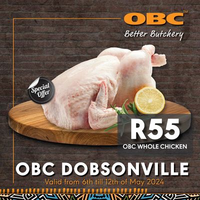 Groceries offers in Komatipoort | OBC Meat & Chicken weekly specials in OBC Meat & Chicken | 2024/05/07 - 2024/05/12