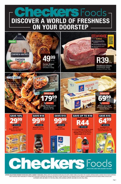 Checkers catalogue in Amanzimtoti | Checkers weekly specials | 2024/05/07 - 2024/05/19