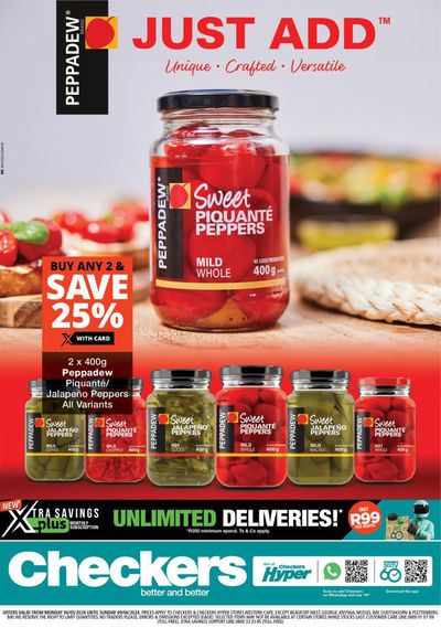 Checkers catalogue in Simon's Town | Checkers Peppadew Promotion 6 May - 9 June | 2024/05/07 - 2024/06/09