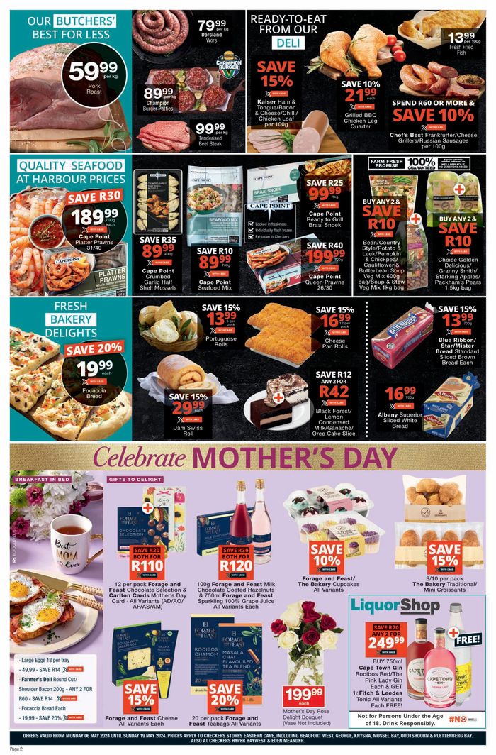 Checkers catalogue in Port Elizabeth | Checkers May Mid-Month Promotion EC until 19 May | 2024/05/07 - 2024/05/19