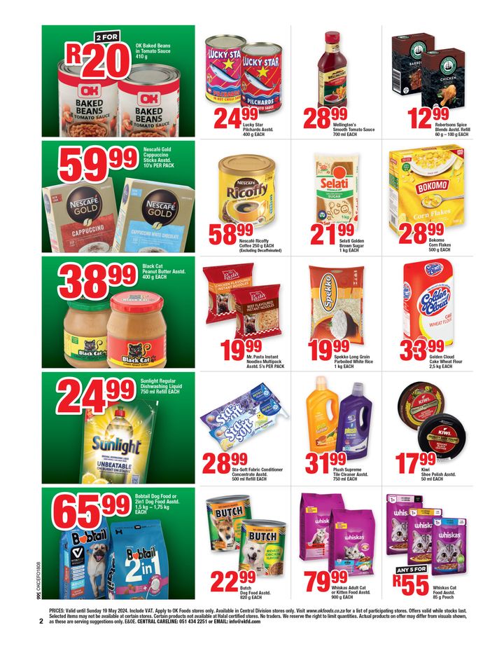 OK Foods catalogue in Mafikeng | OK Foods weekly specials | 2024/05/08 - 2024/05/19