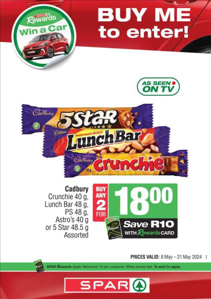 Spar catalogue in Nigel | National Specials 08 - 21 May | 2024/05/08 - 2024/05/21