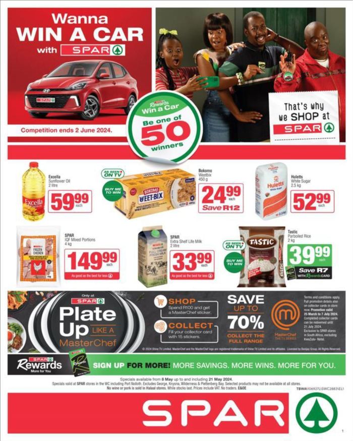Spar catalogue in Wellington | Store Specials 08 - 21 May | 2024/05/08 - 2024/05/21