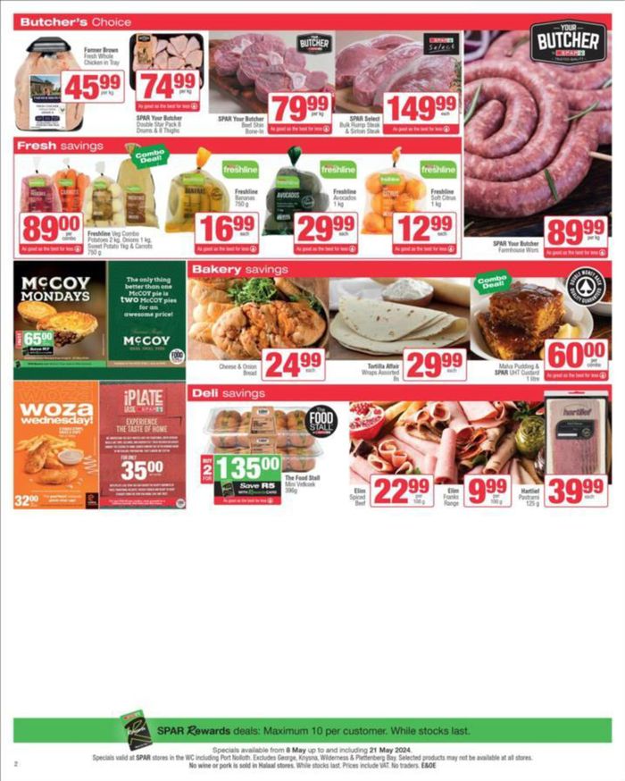 Spar catalogue in Simon's Town | Store Specials 08 - 21 May | 2024/05/08 - 2024/05/21