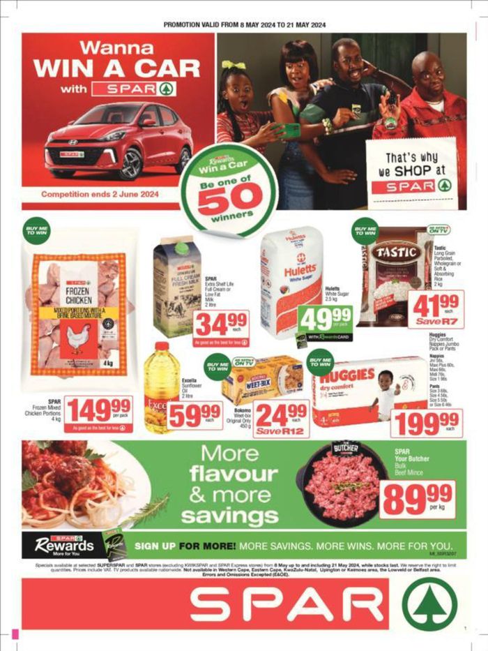 Spar catalogue in Evaton | Store Specials 08 - 21 May | 2024/05/08 - 2024/05/21