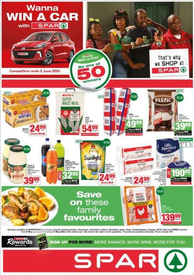 Groceries offers in Carolina | Store Specials 08 - 21 May in Spar | 2024/05/08 - 2024/05/21