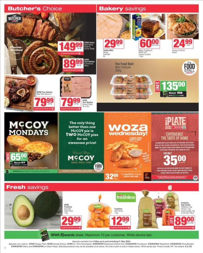 Spar catalogue in Mitchell's Plain | Store Specials | 2024/05/08 - 2024/05/21