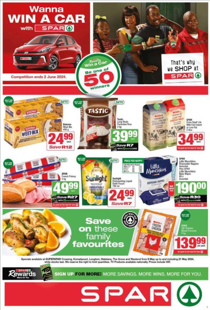 SuperSpar catalogue in Nelspruit | Store Specials 08 - 21 May | 2024/05/08 - 2024/05/21