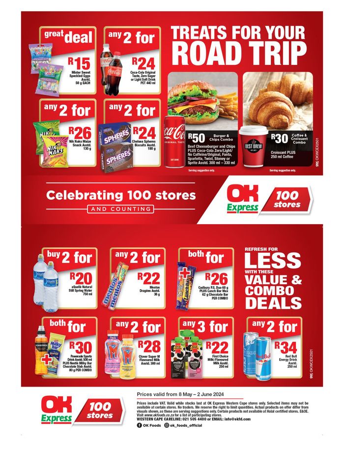 OK Express catalogue in Tulbagh | Ok Express weekly specials 08 May - 02 June | 2024/05/08 - 2024/06/02